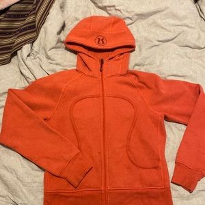 Lululemon scuba, orange